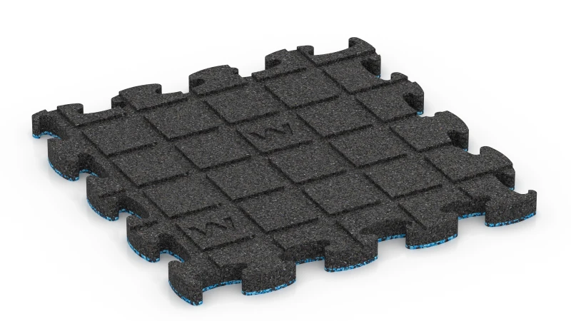 Support Pads with Drainage Channels