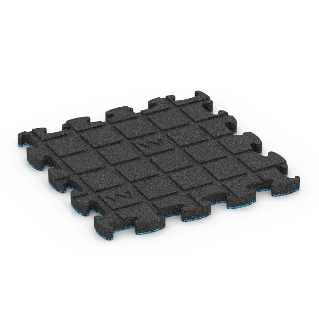 Aufsicht auf die Unterseite, also die Bodenseite von WARCO-Formteil 6776 - Pool Surround Tiles im Format 30 x 30 x 1,8 cm.