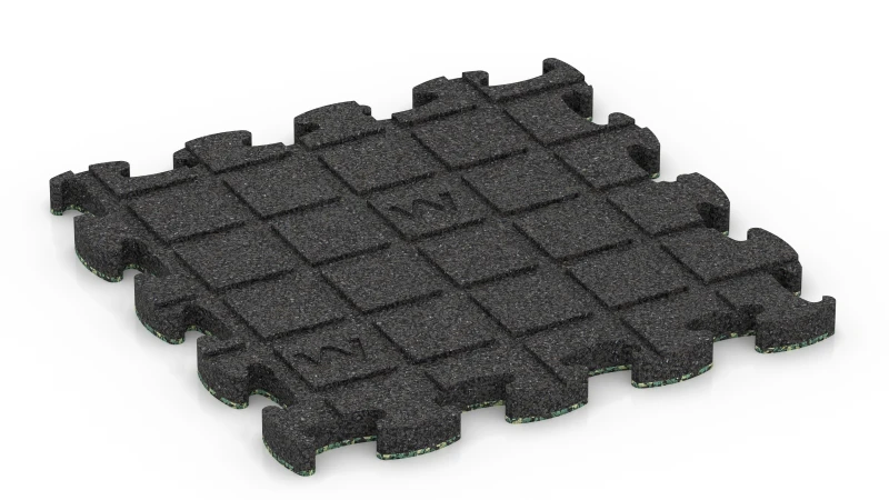 Support Pads with Drainage Channels