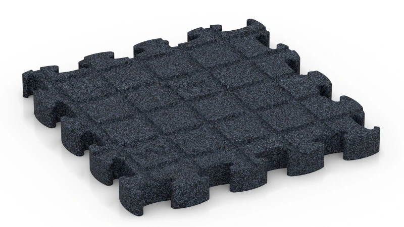 Support Pads with Drainage Channels