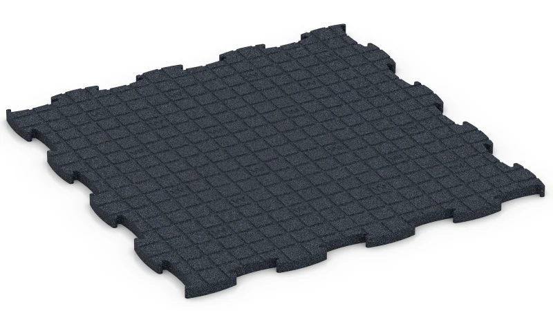 Support Pads with Drainage Channels
