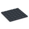 Aufsicht auf die Unterseite, also die Bodenseite von WARCO-Formteil 7137 - Outdoor Gym Flooring im Format 60 x 60 x 3 cm | 0,36 m².