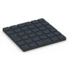 Aufsicht auf die Unterseite, also die Bodenseite von WARCO-Formteil 7145 - Outdoor Gym Flooring im Format 60 x 60 x 4 cm | 0,36 m².