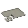 Typische Verlegung oder Einbausituation für den Artikel 2841 von WARCO - Outdoor click tile, Farbton Light Granite in der Abmessung 500 x 500 x 40 mm.