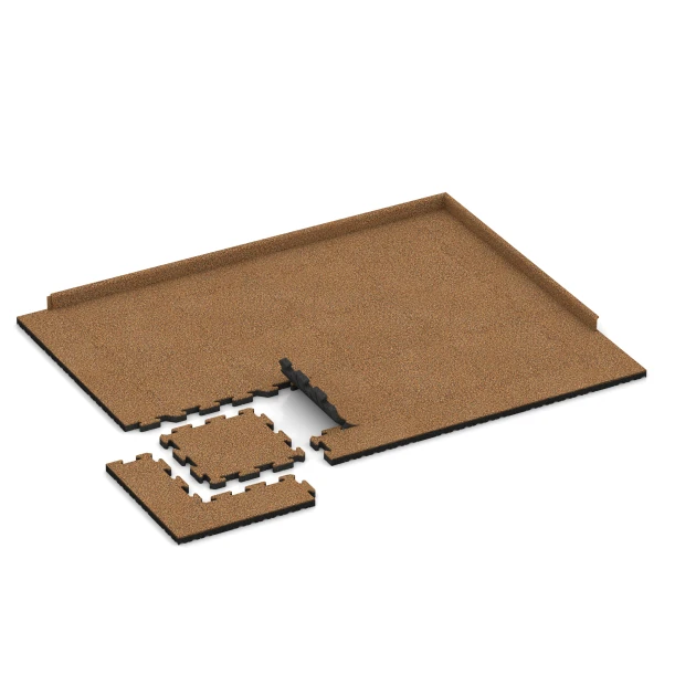 Typische Verlegung oder Einbausituation für den Artikel 2922 von WARCO - Pool Decking Tile, Farbton Terracotta in der Abmessung 50 x 50 x 4 cm | 0,25 m².