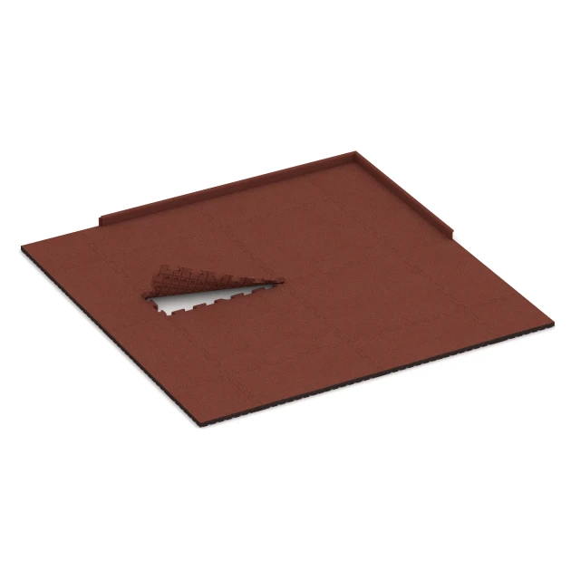 Typische Verlegung oder Einbausituation für den Artikel 6080 von WARCO - Outdoor Event Click Tile, Farbton Brick red in der Abmessung 100 x 100 x 4 cm | 1,00 m².