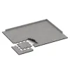 Typische Verlegung oder Einbausituation für den Artikel 4544 von WARCO - Rubber sports surface HD, Farbton Grey Melange in der Abmessung 500 x 500 x 30 mm.
