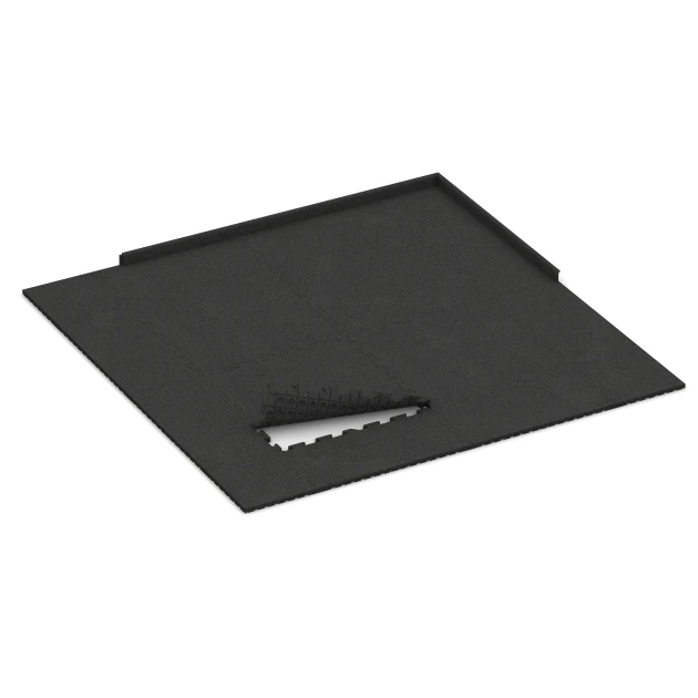 Typische Verlegung oder Einbausituation für den Artikel 3324 von WARCO - Playground flooring, Farbton Anthracite in der Abmessung 100 x 100 x 3 cm | 1,00 m².