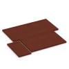 Typische Verlegung oder Einbausituation für den Artikel 6649 von WARCO - Stable Comfort Tile, Farbton Brick red in der Abmessung 100 x 50 x 5 cm.