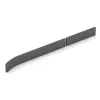 Typische Verlegung oder Einbausituation für den Artikel 2595 von WARCO - Rubber kerbstone (Deep kerbstone), Farbton Slate grey in der Abmessung 1000 x 250 x 50 mm.