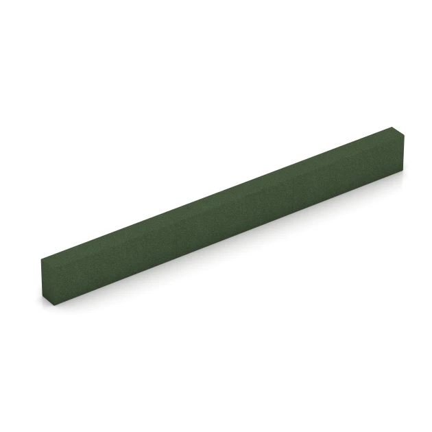 Typische Verlegung oder Einbausituation für den Artikel 7030 von WARCO - Rubber granulate block step, Farbton Grass green in der Abmessung 100 x 30 x 15 cm.
