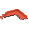 Typische Verlegung oder Einbausituation für den Artikel 4285 von WARCO - Skirting Board, Farbton Bright Red-Orange in der Abmessung 750 x 80 x 20 mm.