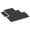 Typische Verlegung oder Einbausituation für den Artikel 2348 von WARCO - Transition ramp 75 cm, Farbton Anthracite in der Abmessung 75 x 30 cm | 8 < 30 mm.