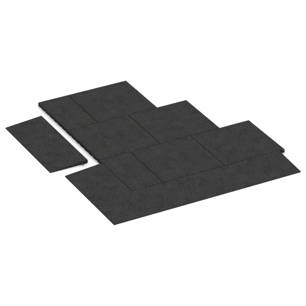 Typische Verlegung oder Einbausituation für den Artikel 2348 von WARCO - Transition ramp 75 cm, Farbton Anthracite in der Abmessung 75 x 30 cm | 8 < 30 mm.