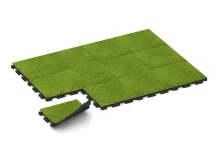 Artificial grass decking tile 3 or 4 cm