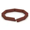Typische Verlegung oder Einbausituation für den Artikel 2573 von WARCO - Border stone chain element, Farbton Brick red in der Abmessung 1000 x 300 x 154 mm.