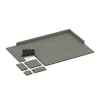 Typische Verlegung oder Einbausituation für den Artikel 3721 von WARCO - Fitness Mat Premium 2 cm, Farbton Grey Granite in der Abmessung 30,6 x 30,6 x 2 cm | 0,094 m².