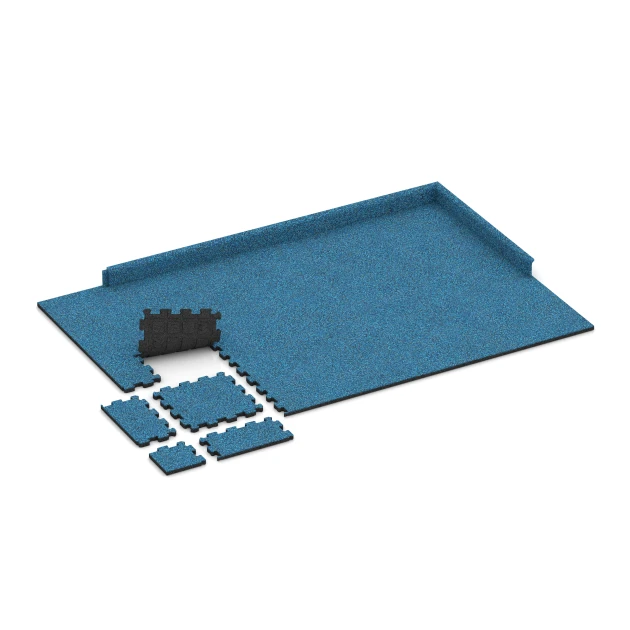 Typische Verlegung oder Einbausituation für den Artikel 3726 von WARCO - Fitness Mat Premium 2 cm, Farbton Atlantic in der Abmessung 30,6 x 30,6 x 2 cm | 0,094 m².