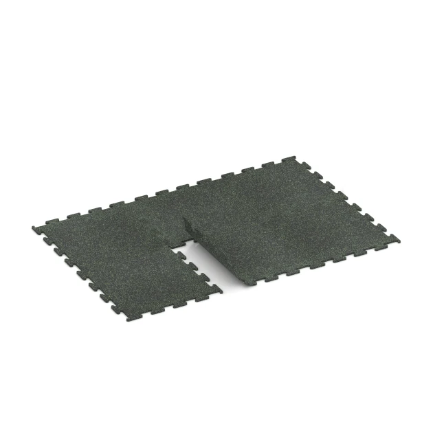 Typische Verlegung oder Einbausituation für den Artikel 6979 von WARCO - Fitness Performance Elite Training Floor, Farbton Light Green Speckled in der Abmessung 100 x 100 x 2 cm | 1,00 m².