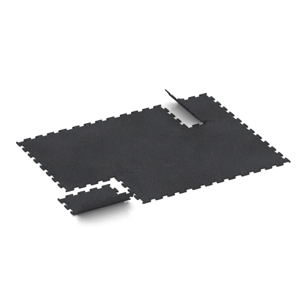 Typische Verlegung oder Einbausituation für den Artikel 3765 von WARCO - Fitness Performance Elite Training Floor, Farbton Light Red Speckled in der Abmessung 50 x 50 x 1 cm | 0,25 m².