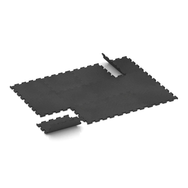 Typische Verlegung oder Einbausituation für den Artikel 3751 von WARCO - Fitness Performance Elite Training Floor, Farbton Anthracite in der Abmessung 50 x 50 x 2 cm | 0,25 m².