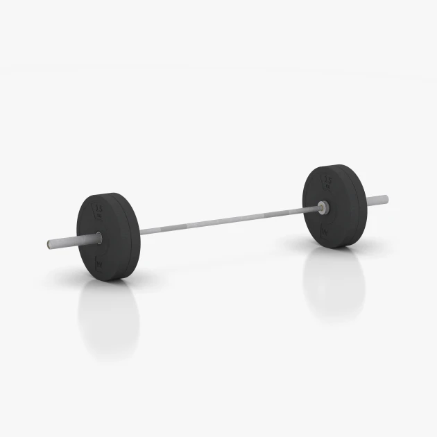 Typische Verlegung oder Einbausituation für den Artikel 6088 von WARCO - Bumper Plate Slim, Farbton Anthracite in der Abmessung 15 kg | ø 45,4 x 5,85 cm.