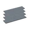 Typische Verlegung oder Einbausituation für den Artikel 6134 von WARCO - Playground safety tile – CFH 125 cm, Farbton Graphite grey in der Abmessung 50 x 50 x 4 cm.