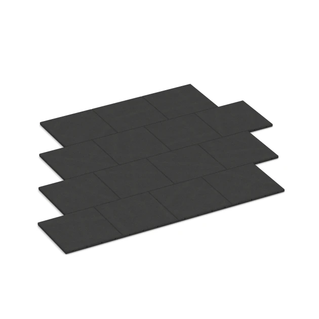 Typische Verlegung oder Einbausituation für den Artikel 6287 von WARCO - Playground Safety Tiles, Farbton Anthracite in der Abmessung 50 x 50 x 3 cm.