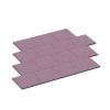 Typische Verlegung oder Einbausituation für den Artikel 6418 von WARCO - Playground Safety Tile – 90 cm, Farbton Lavender in der Abmessung 50 x 50 x 3 cm.