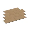 Typische Verlegung oder Einbausituation für den Artikel 6421 von WARCO - Playground Safety Tile – 90 cm, Farbton Rattan in der Abmessung 50 x 50 x 3 cm.
