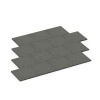 Typische Verlegung oder Einbausituation für den Artikel 6413 von WARCO - EPDM Playground Safety Tile – 90 cm, Farbton Dark grey granite in der Abmessung 50 x 50 x 3 cm | 0,25 m².