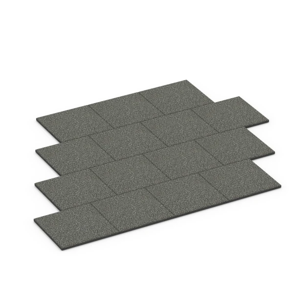 Typische Verlegung oder Einbausituation für den Artikel 6413 von WARCO - EPDM Playground Safety Tile – 90 cm, Farbton Dark grey granite in der Abmessung 50 x 50 x 3 cm | 0,25 m².