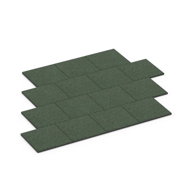 Typische Verlegung oder Einbausituation für den Artikel 6415 von WARCO - Playground safety tile – CFH 90 cm, Farbton English lawn in der Abmessung 50 x 50 x 3 cm | 0,25 m².
