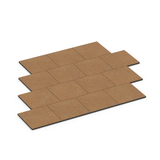 Typische Verlegung oder Einbausituation für den Artikel 6416 von WARCO - Playground safety tile – CFH 90 cm, Farbton Terracotta in der Abmessung 50 x 50 x 3 cm | 0,25 m².