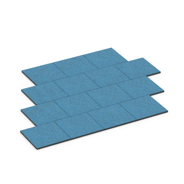 Typische Verlegung oder Einbausituation für den Artikel 6420 von WARCO - Playground safety tile – CFH 90 cm, Farbton Atlantic in der Abmessung 50 x 50 x 3 cm | 0,25 m².