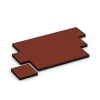 Typische Verlegung oder Einbausituation für den Artikel 6205 von WARCO - Playground Safety Tiles, Farbton Brick red in der Abmessung 50 x 50 x 8 cm.