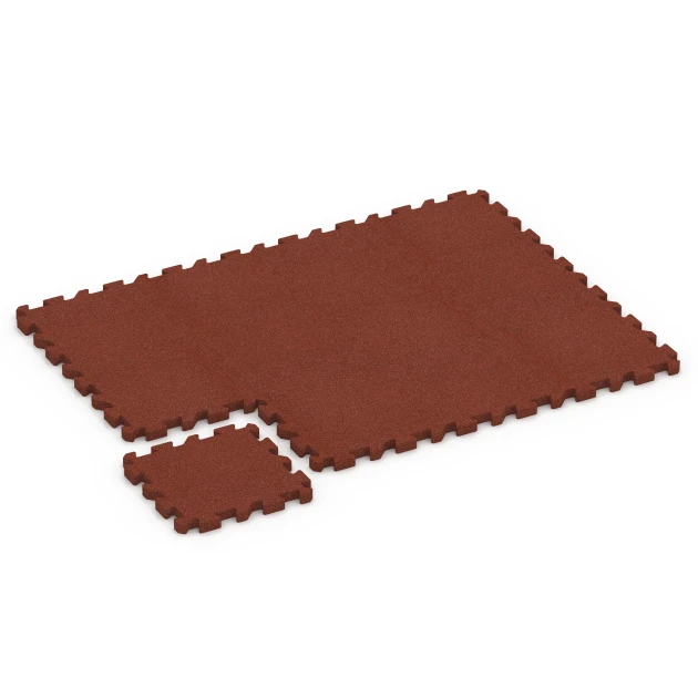 Typische Verlegung oder Einbausituation für den Artikel 6994 von WARCO - Gym Floor Protection Mat, Farbton Brick red in der Abmessung 50 x 50 x 4 cm | 0,25 m².