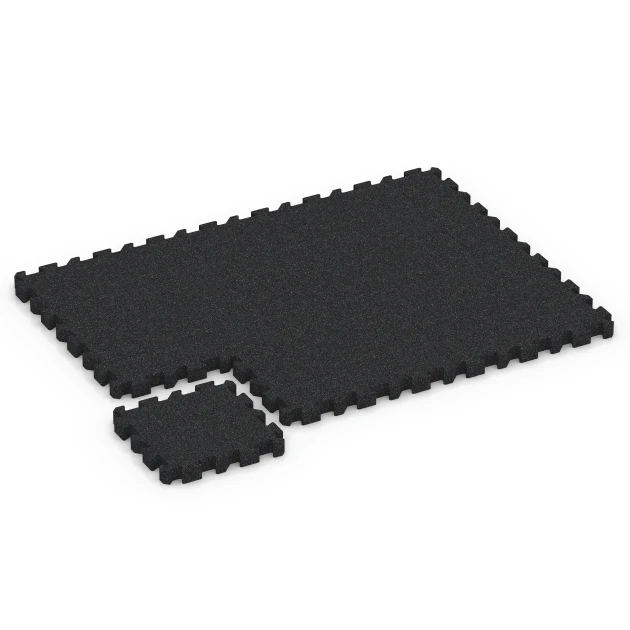 Typische Verlegung oder Einbausituation für den Artikel 6309 von WARCO - Interlocking playground safety tile, Farbton Anthracite in der Abmessung 50 x 50 x 6 cm | 0,25 m².