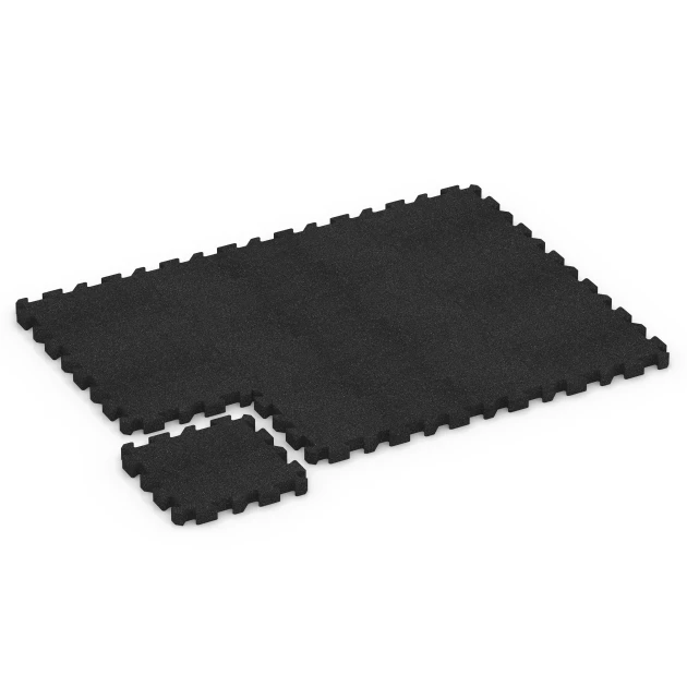 Typische Verlegung oder Einbausituation für den Artikel 6305 von WARCO - Interlocking playground safety tile, Farbton Anthracite in der Abmessung 50 x 50 x 5 cm | 0,25 m².
