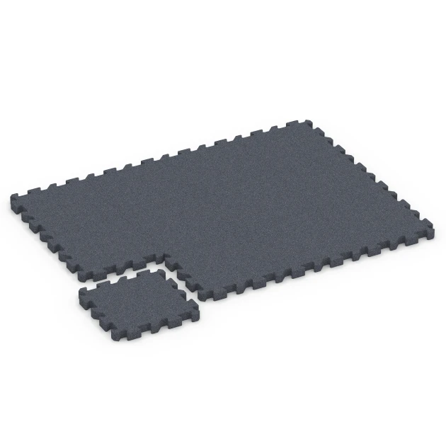 Typische Verlegung oder Einbausituation für den Artikel 6404 von WARCO - Playground Safety Tile – 190 cm, Farbton Slate grey in der Abmessung 50 x 50 x 5 cm | 0,25 m².