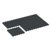 Typische Verlegung oder Einbausituation für den Artikel 6377 von WARCO - Fitness Floor Protection Mat, Farbton Anthracite in der Abmessung 102,5 x 102,5 x 2 cm | 1,05 m².