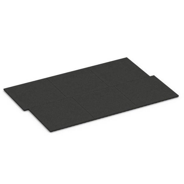 Typische Verlegung oder Einbausituation für den Artikel 6387 von WARCO - Stable Mat Premium, Farbton Anthracite in der Abmessung 100 x 100 x 4,5 cm | 1,00 m².