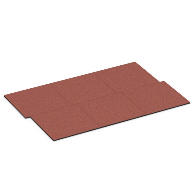 Typische Verlegung oder Einbausituation für den Artikel 6380 von WARCO - Stable Mat, Farbton Brick red in der Abmessung 100 x 100 x 3 cm | 1,00 m².