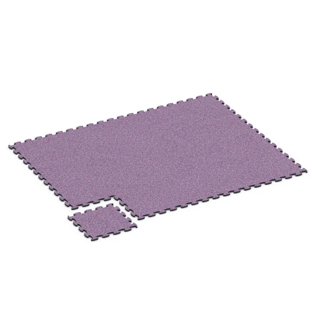 Typische Verlegung oder Einbausituation für den Artikel 6756 von WARCO - Playground Safety Mat, Farbton Lavender in der Abmessung 44,6 x 44,6 x 1,8 cm.