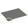 Typische Verlegung oder Einbausituation für den Artikel 6823 von WARCO - Fitness Active Floor System, Farbton Dark Grey Granite in der Abmessung 44,6 x 44,6 x 1,8 cm.