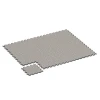 Typische Verlegung oder Einbausituation für den Artikel 6860 von WARCO - Fitness Max Floor System, Farbton Grey Granite in der Abmessung 44,6 x 44,6 x 1,8 cm.