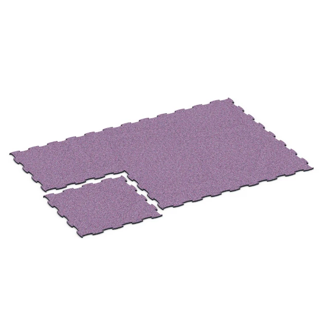 Typische Verlegung oder Einbausituation für den Artikel 6900 von WARCO - Indoor Dog Sports Flooring, Farbton Lavender in der Abmessung 44,6 x 44,6 x 1,8 cm.