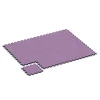 Typische Verlegung oder Einbausituation für den Artikel 6936 von WARCO - Safety Puzzle Tile, Farbton Lavender in der Abmessung 44,6 x 44,6 × 2,8 cm.