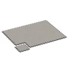 Typische Verlegung oder Einbausituation für den Artikel 6950 von WARCO - Sports Court Tile, Farbton Grey Granite in der Abmessung 44,6 x 44,6 × 2,8 cm.