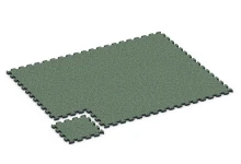 Patio rubber tile